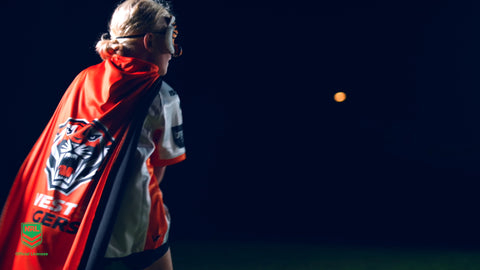 Wests Tigers Kids NRL Supporter Cape