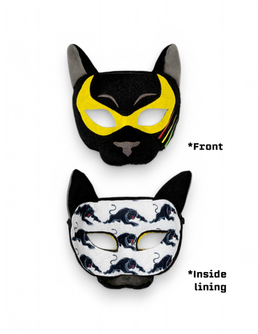 Penrith Panthers NRL Mini Mascot Kids Mask Inside Outside