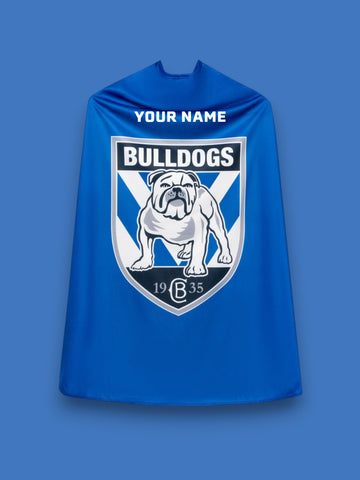 Canterbury Bulldogs Kids NRL Hero Pack – Cape & Mask Set