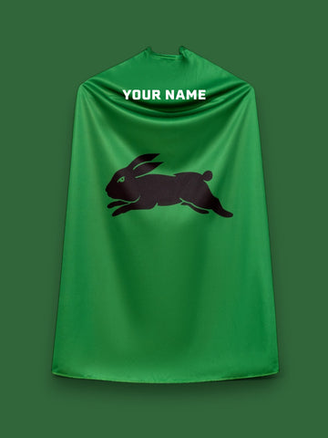 South Sydney Rabbitohs Kids NRL Hero Pack – Cape & Mask Set
