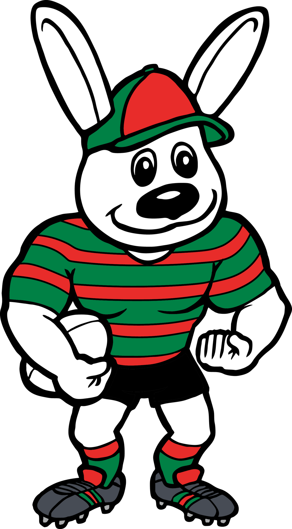 Reggie the Rabbit - The South Sydney  Rabbitohs Mascot 