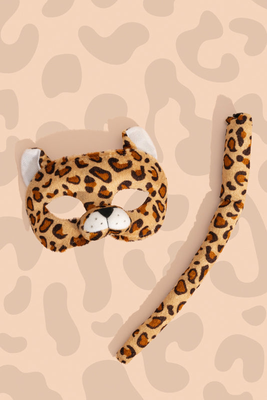 LEOPARD - Animal mask & tail