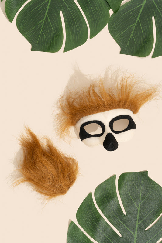 SLOTH - Animal mask & tail