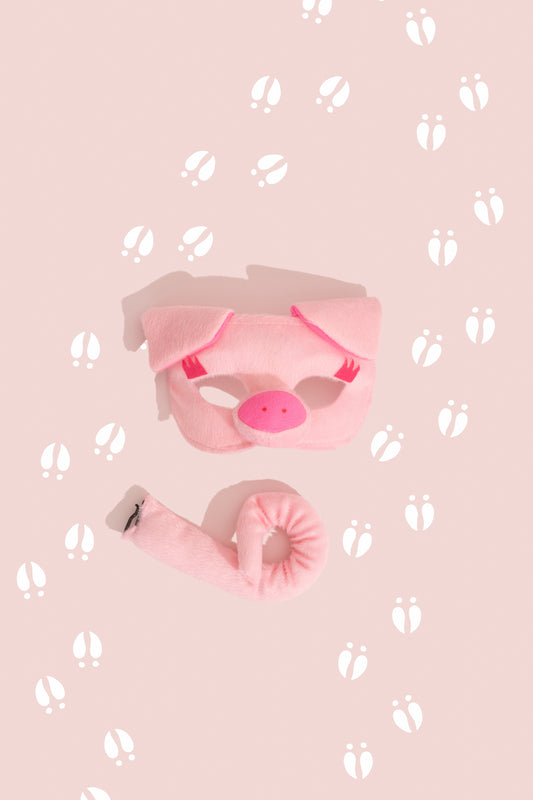 Pig Mask & Tail Set –  Dress-Up, Costume & Creative Play
