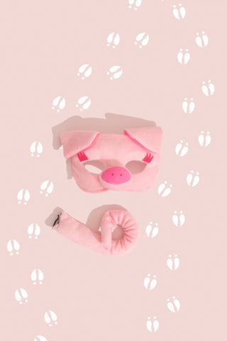 Pig Mask & Tail Set –  Dress-Up, Costume & Creative Play