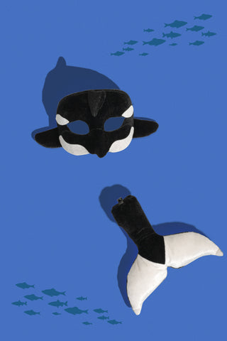 ORCA - Animal mask & tail