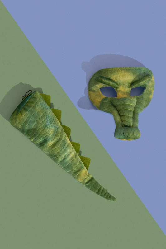 CROCODILE - Animal mask & tail