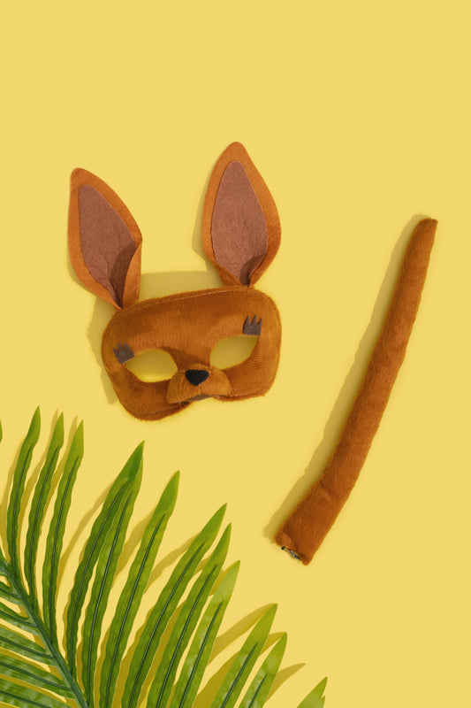KANGAROO - Animal mask & tail
