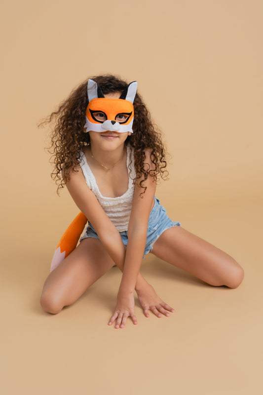 FOX - Animal mask & tail