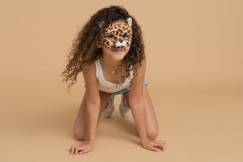 LEOPARD - Animal mask & tail