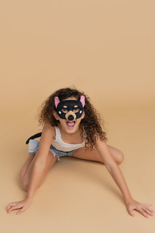 TASSIE DEVIL - Animal mask & tail
