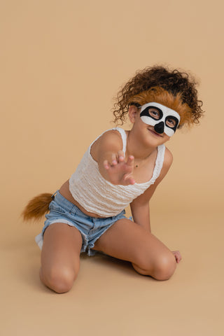 SLOTH - Animal mask & tail