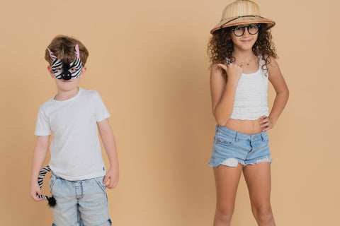 ZEBRA - Animal mask & tail