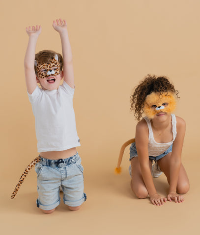 LEOPARD - Animal mask & tail