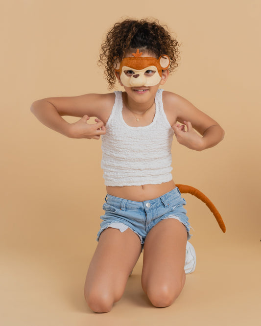 MONKEY - Animal mask & tail