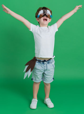 KOOKABURRA - Animal mask & tail