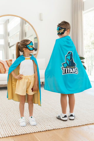 Gold Coast Titans Kids NRL Supporter Cape