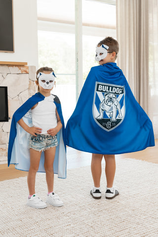Canterbury Bulldogs Kids NRL Supporter Cape
