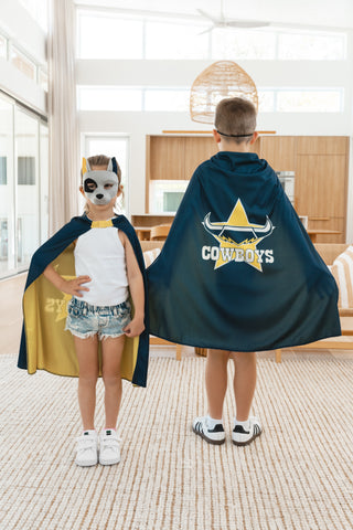 North Queensland Cowboys Kids NRL Supporter Cape