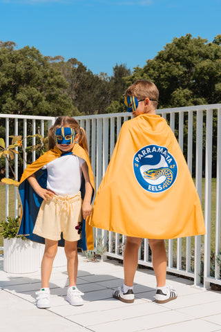 Parramatta Eels Kids NRL Supporter Cape