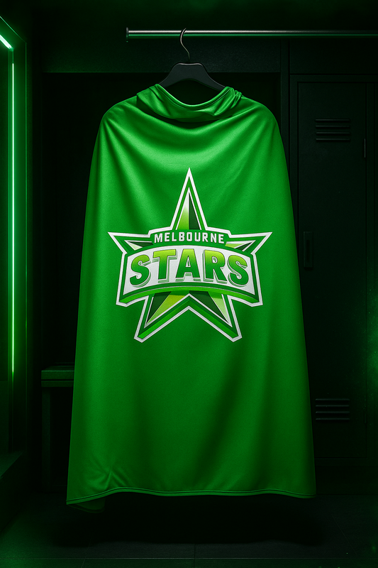 Melbourne Stars Official BBL Merch - Adult Hero Supporter Cape