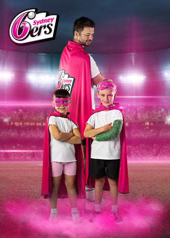 Sydney Sixers Official BBL Merch - Adult Hero Supporter Cape