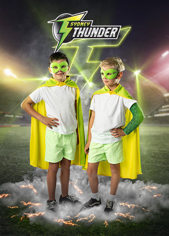 Sydney Thunder Official BBL Merch - Adult Hero Supporter Cape