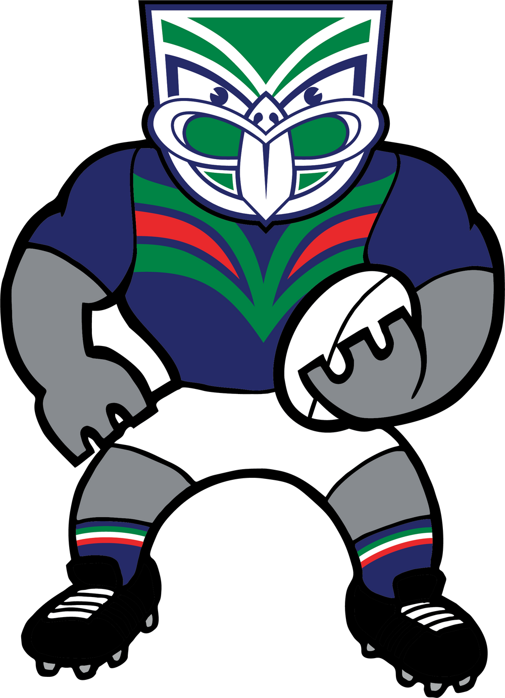 Tiki - The New Zealand Warriors Mascot
