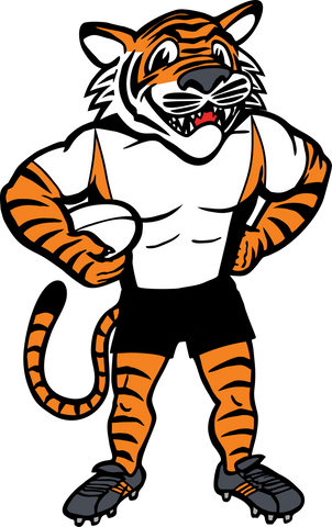 Timmy the Tiger - The Wests Tigers Mascot