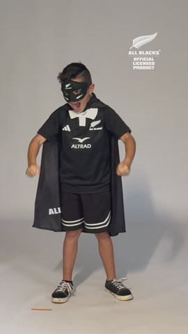 All Blacks Hero Supporter Pack - Official Mask & Cape Set