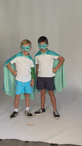 Brisbane Heat BBL Hero Supporter Pack - Official Mask & Cape Set