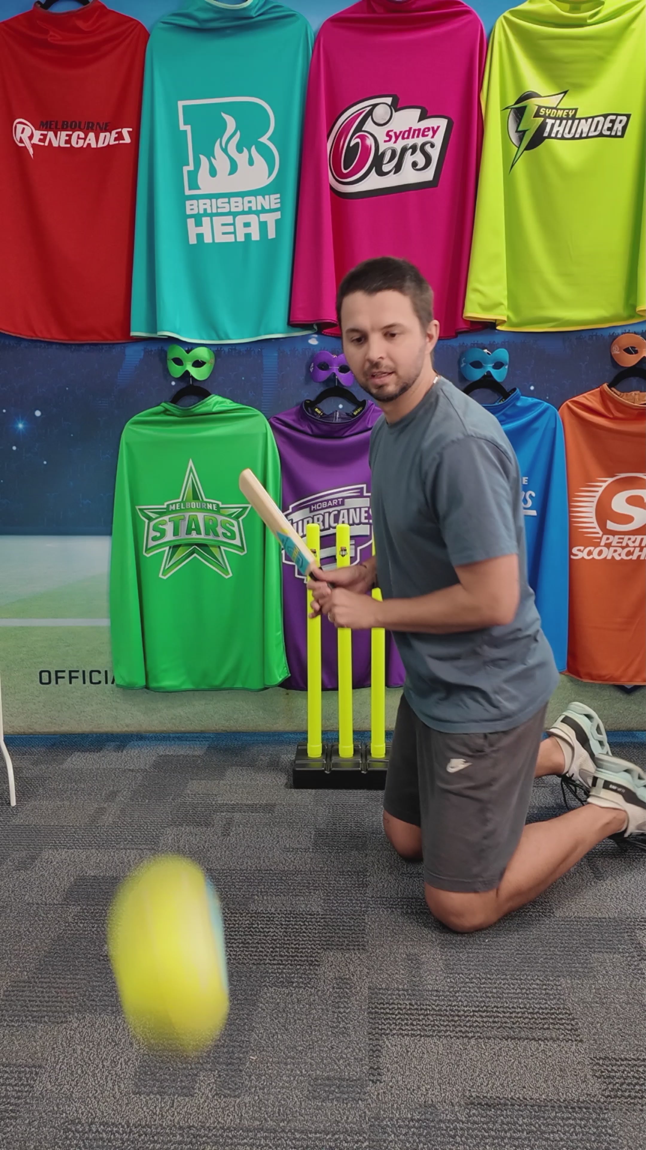 Mini Mascot Cricket Set - Soft Touch 40cm