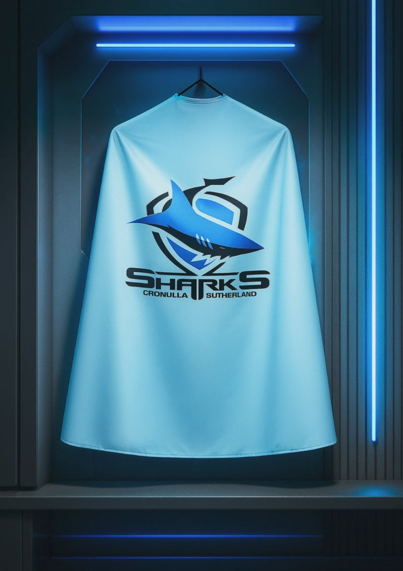 Cronulla Sharks Kids NRL Supporter Cape
